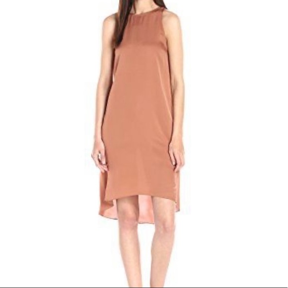 theory silk georgette dress NWT Theory Giorgina Georgette Silk Pleated Dress 8 Ivory Beige Knee Length $415